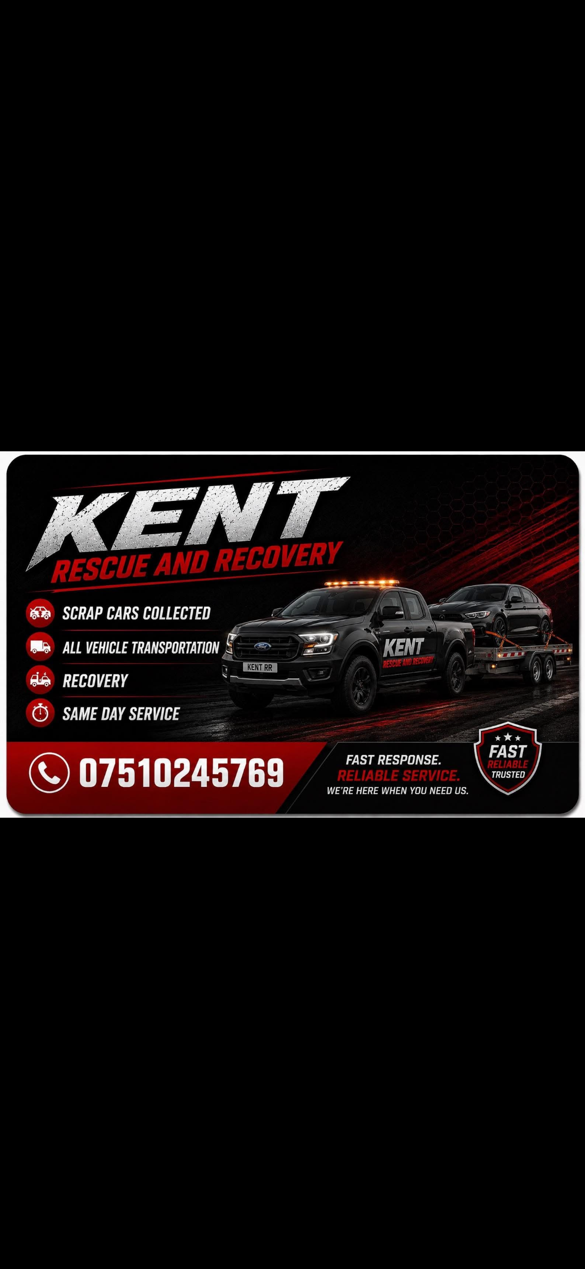 Kent Rescue and Recovery vehicle recovery service
